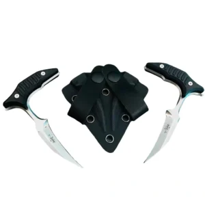 Bee Stinger Double Sheath Version Push dagger - Full edge + full edge