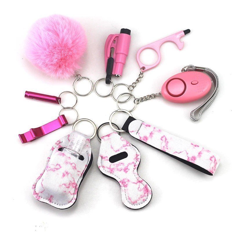 23-1.jpg Personal Defense Keychain Popular Self-Defense 10-Piece Set