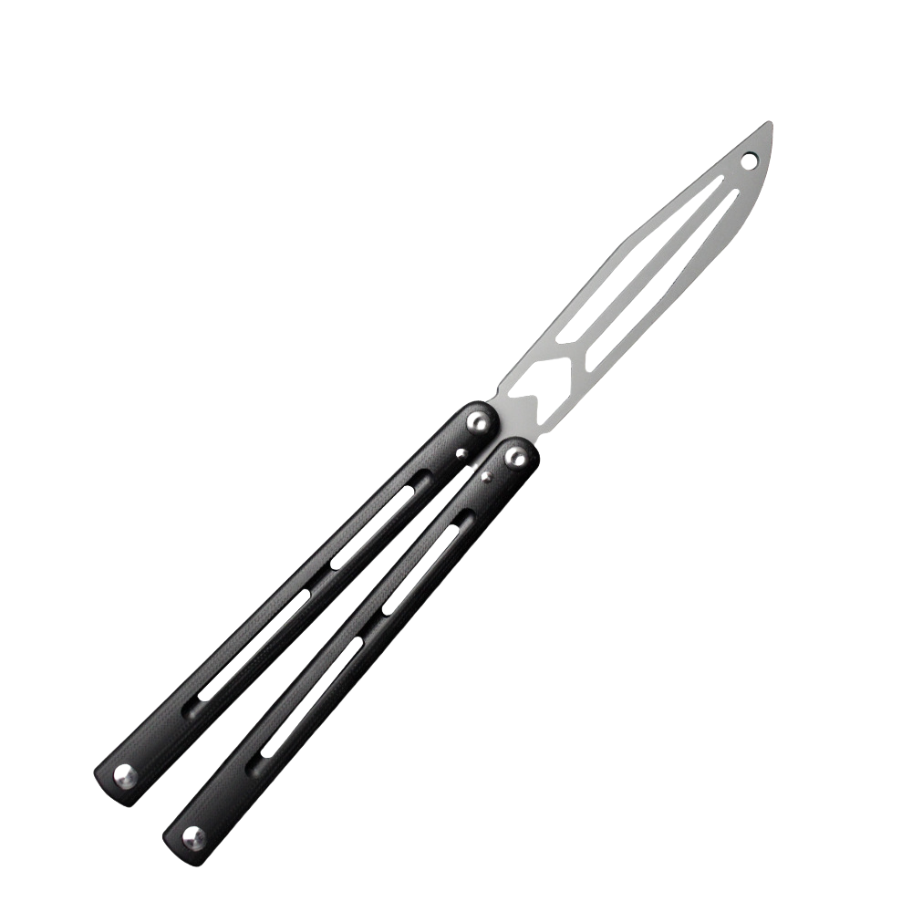 33.png Butterfly Knife Trainer Cnc Process Sleeve Structure Butterfly Knife Fancy Anti-Slip Handle Unsharpened Practice