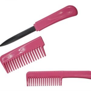 Hidden Self Defense Weopens Comb Knife Black