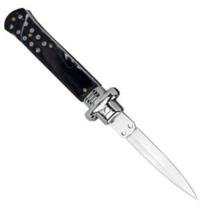 Cuchillo plegable multifuncional Dianmu con abrelatas, portátil, táctico, de estilete