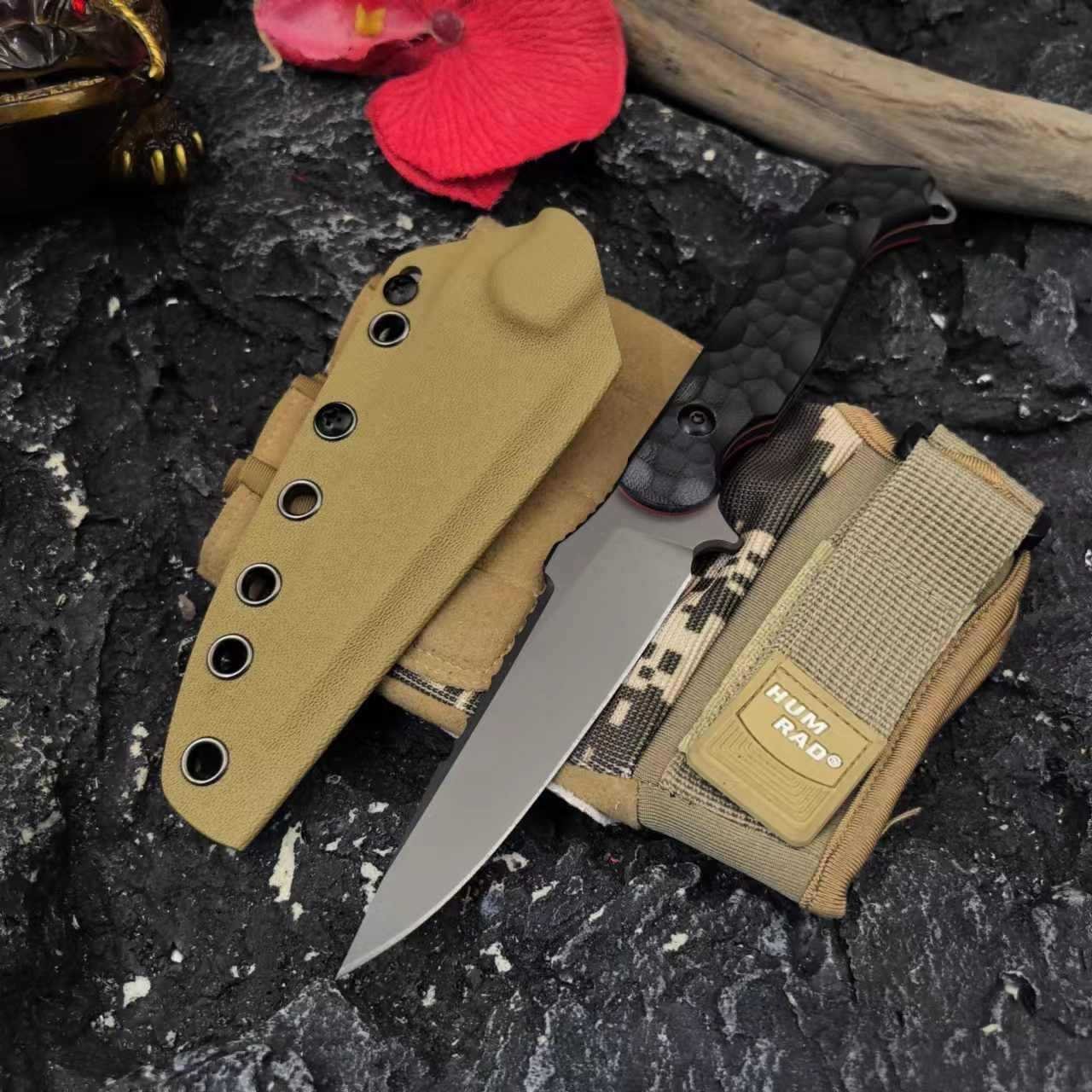O1CN01sM9Ks21EMOTk9A3bp_2215581890337-0-cib.jpg Cuchillo recto de supervivencia al aire libre de alta dureza para aventuras en la naturaleza - 02