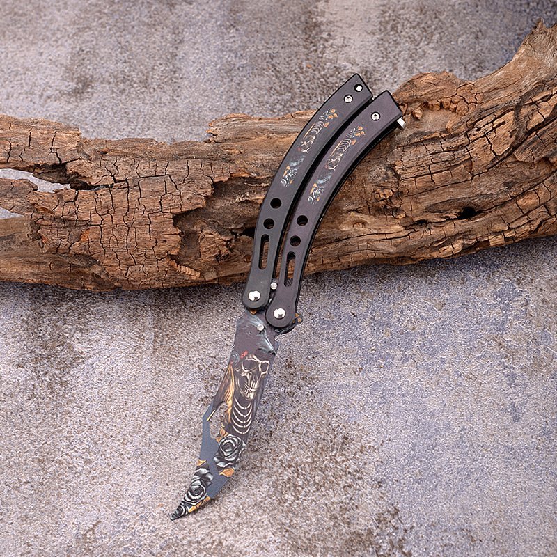 主图-24.jpg CSGO Balisong Butterfly Tactical Combat Trainer