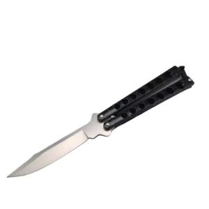 Cuchillo Balisong Helix Butterfly de alta calidad VERDE