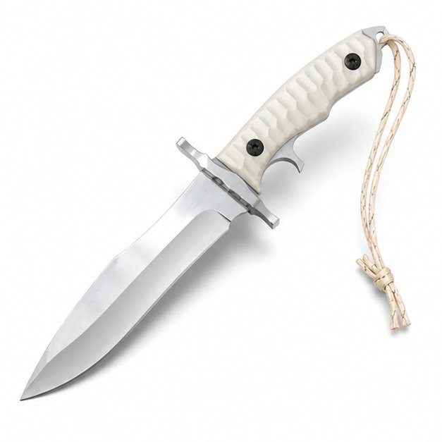 19272-main-white-clean.jpg cuchillo de supervivencia al aire libre Correa cuchillo de alta dureza EDC cuchillo