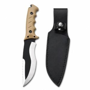 Cuchillo de supervivencia al aire libre – Cuchillo de hoja fija