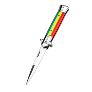 Cuchillo plegable de estilete al aire libre portátil – multiusos navaja automática
