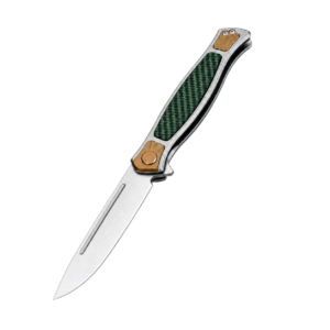 Cuchillo plegable de gato reptil