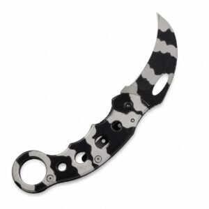 Garra de camuflaje de Smith rompe cuchillo Karambit