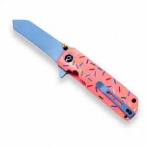 Cuchillo plegable de la rosquilla