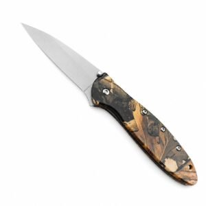 1660 mango de camuflaje plegable cuchillo plegable