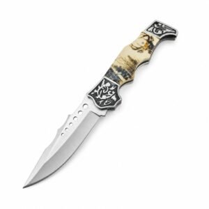 (F246) Sika Ciervo plegable cuchillo plegable