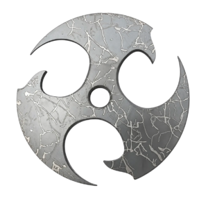 CNC titanio TC4 estrellas ninja