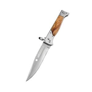 AK47 cuchillo de muelle de bayoneta con clip de espalda (grande)
