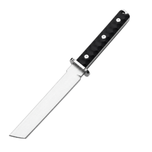 Cuchillo de cuchilla fija Kikuta corta samurai K-funda